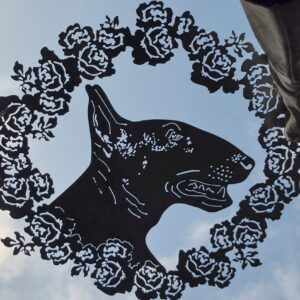 Wall Art with Kennel or House Name Terrier